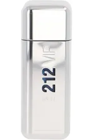 Carolina Herrera Eau de Toilette 212 VIP Men, mit minimalistischem Design silberfarben
