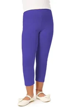 Merry Style Leggings Mädchen 3/4 Capri MS10-131 (1-tlg) elastischer Bund grau 140