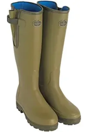 Le Chameau Damen Gummistiefel Vierzonord Gummistiefel Stoßdämpfend, Wärmeisolation grün 38 EU