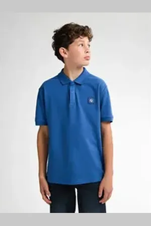 Petrol Industries Poloshirt Flaming blau 140
