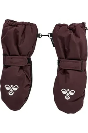 Hummel Fahrradhandschuhe Hmliglo Tex Mittens braun 6-8