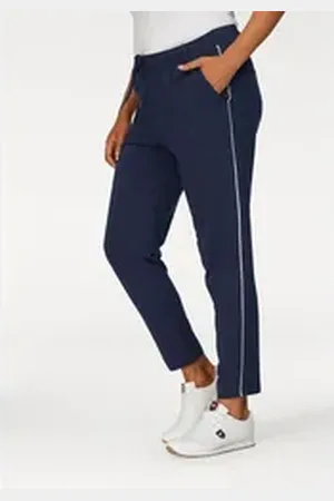 KangaROOS Jogger Pants mit seitlichem Kontraststreifen blau 48 (XL)
