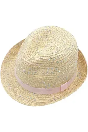 maximo Strohhut MINI GIRL-Trilby (1-St) beige 49