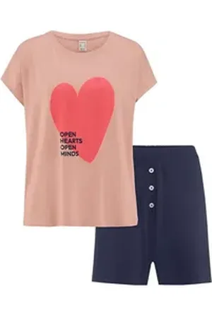 hessnatur Pyjama PURE FLOW aus TENCELTM Modal (1 tlg) rosa 44