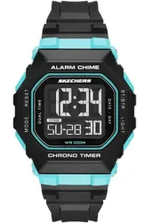 Skechers Chronograph WHITFIELD SR1187, Quarzuhr, Armbanduhr, Herrenuhr, digital, Tag, Wochentag schwarz