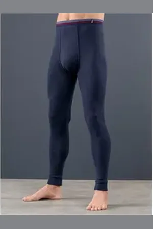 WITT WEIDEN Lange Unterhose Hose lang (2-St) blau 8