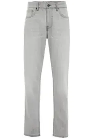 WE Fashion Regular-fit-Jeans grau 33/34
