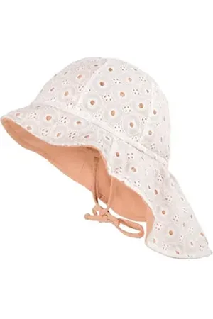 maximo Fischerhut MINI GIRL-Flapper, Futter Nackenschutz weiß 51