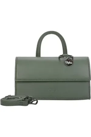 Buffalo Henkeltasche Clap01, mit abnehmbarem Schultergurt grün