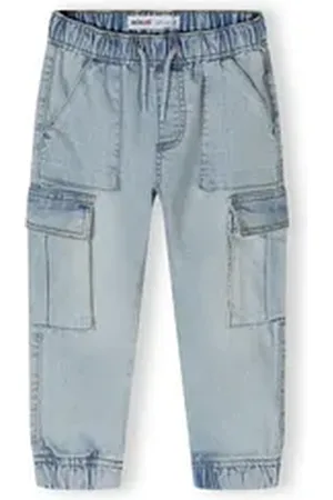 Minoti Cargojeans Denim-Kampfhosen (3y-14y) blau 140-146cm