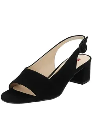 Högl Högl Pumps Samt Riemchensandalette schwarz 38 EU