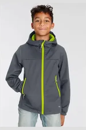 Icepeak Softshelljacke KONAN JR (1-St) grau 152 (146)