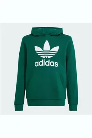 adidas Originals Hoodie TREFOIL HOODIE grau 152