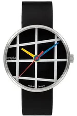 Walter Gropius Quarzuhr Made in Germany, Saphirglas, Forum Window - WG 001-03, Designeruhr, Lederarmband mit Easy-Release System, Edelstahlgehäuse