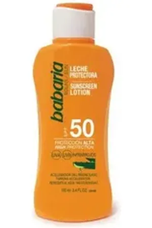 Babaria Sonnenschutzcreme Sunscreen Lotion With Aloe Vera Spf50 100ml