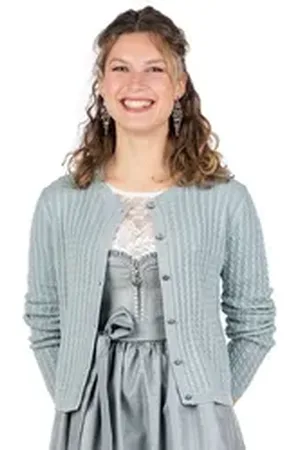 Hammerschmid Trachtenjacke Trachten Strickjacke - REIT - jadegrün grün 50