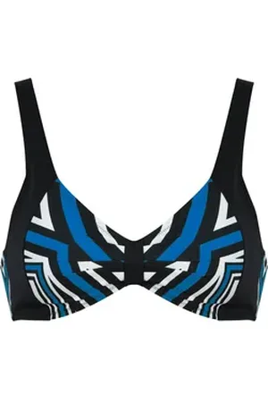 NATURANA Balconette-Bikini-Top, mit atmungsaktivem Innenfutter bunt|schwarz 42