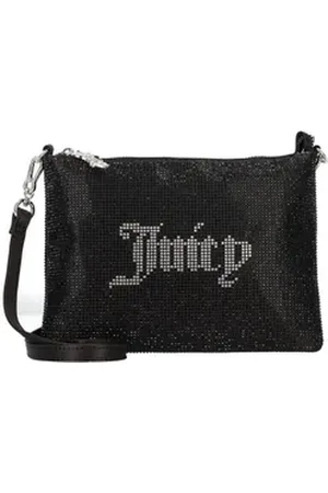 Juicy Couture Clutch Mia, Polyester schwarz
