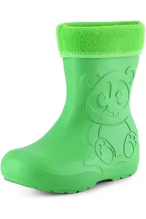 Ladeheid EVA Kinder Gummistiefel Regenschuhe gefüttert LA-CA-11 Gummistiefel grün 26-27 EU