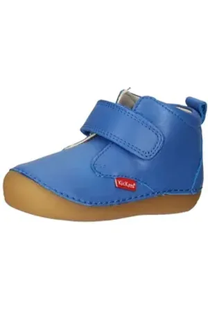 Kickers Halbschuhe Leder Lauflernschuh blau 22 EU