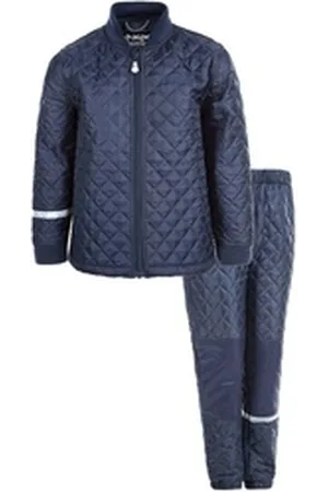 ZigZag Skianzug Tiger, mit wärmender Steppung blau 86