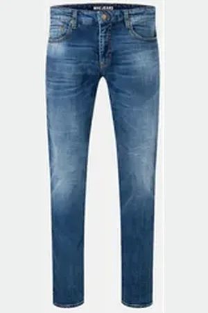 Mac 5-Pocket-Jeans Greg Tapered Fit Stretch Denim blau 36