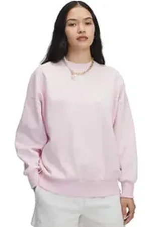 Under Armour ® Fleecepullover Damen Pullover Rival Fleece OS Crew 1386463 rosa M