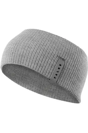 Falke Stirnband (1-St) mit feinster Merinowolle grau