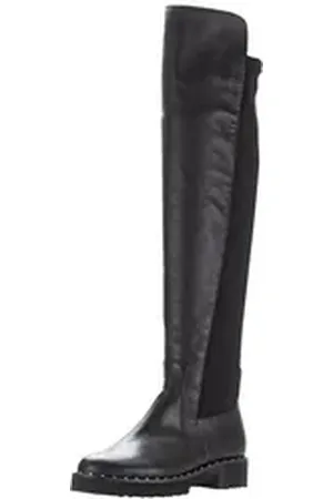 Gabor Stiefel Leder/Textil Overkneestiefel schwarz 42 EU