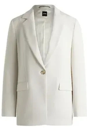 HUGO BOSS Jackenblazer Blazer Jocaluah - Regular Fit weiß 38