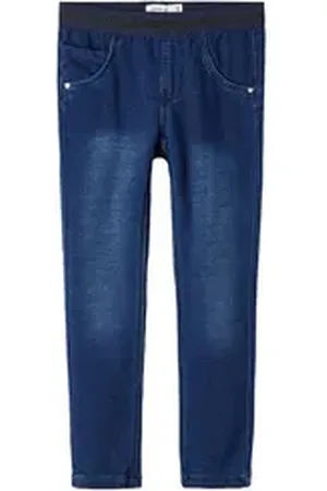 NAME IT Skinny-fit-Jeans NMFSALLI DNMTORINA SWE LEGGING blau 122