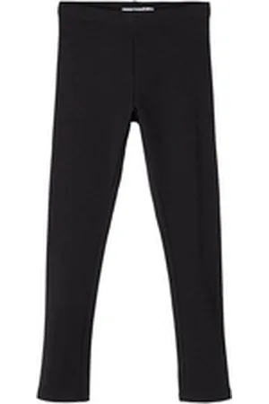NAME IT Sweatleggings NKFDAVINASOLID SWE sehr weich; innen angeraut schwarz 116