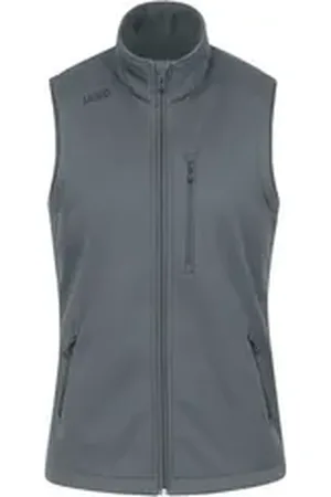 Jako Sweatjacke Premium Softshellweste Damen Softshelljacken Polyester grau 42
