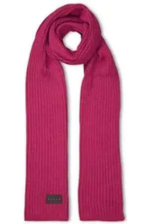 Falke Schal, (1-St), mit Merinowolle rot
