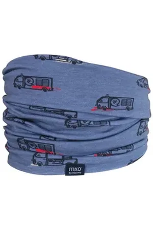 maximo Loop MINI-Tube, doppellagig Jersey bedruckt blau 1