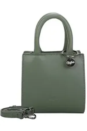 Buffalo Henkeltasche Boxy, mit abnehmbarem Schultergurt grün