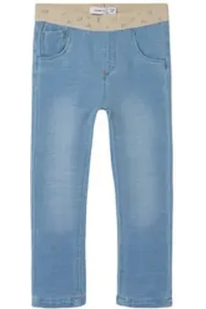 NAME IT Skinny-fit-Jeans NMFSALLI DNMTORINA SWE LEGGING blau 116