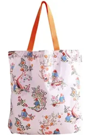Cath Kidston Einkaufsbeutel Paddington Falt-Einkaufstasche orange|rosa