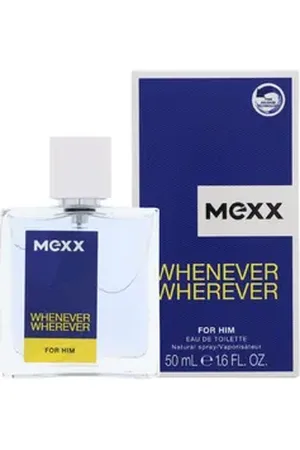 Mexx Eau de Toilette Whenever Wherever For Him EDT Belebendes Eau de Toilette 50ml Fri