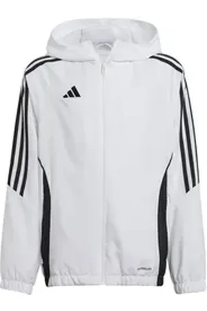 adidas Performance Regenjacke Kinder Windbreaker Tiro 24 WB Y weiß 140