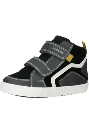 Geox Sneaker Leder/Textil Sneaker grau|schwarz 21 EU