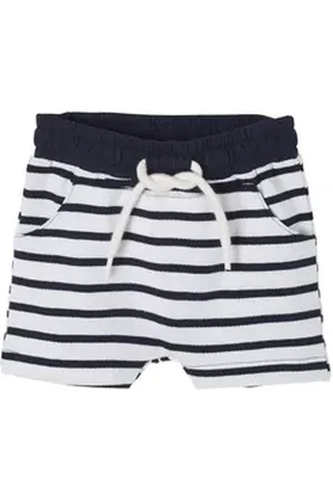 Vertbaudet Bermudas Jungen Baby Sweat-Bermudas blau 80