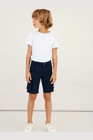 NAME IT Cargoshorts NKMRYAN TWIBAMGO CARGO blau 110