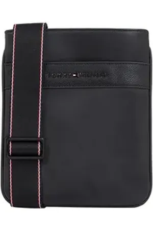 Tommy Hilfiger Umhängetasche TH CORP MINI CROSSOVER, Men Schultertasche, Messenger Bag mit edlem Logoschriftzug schwarz