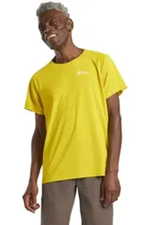 Jack Wolfskin Funktionsshirt PRELIGHT STRIDE T M gelb XL (54/56)