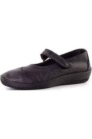 Arcopedico Ballerinas Lederimitat Riemchenballerina schwarz 36 EU