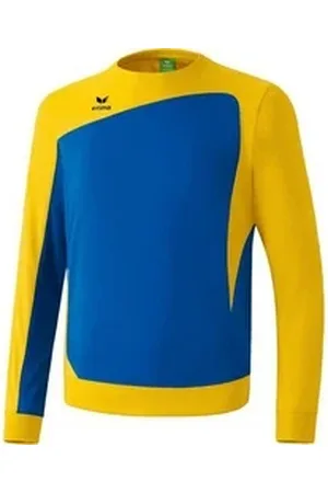 Erima Trainingsjacke Unisex Training Sweat Club 1900 Pullover Sweatshirt Shirt gelb 128