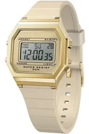 Ice-Watch Digitaluhr Armbanduhr ICE Digit Retro Almond Skin S weiß