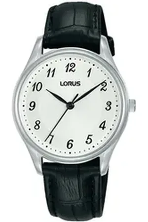 Lorus Quarzuhr RG231UX9, Armbanduhr, Damenuhr, Lederarmband schwarz