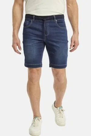 Jan Vanderstorm Bermudas GULLBRAND mit Strickbund blau 6XL (76)